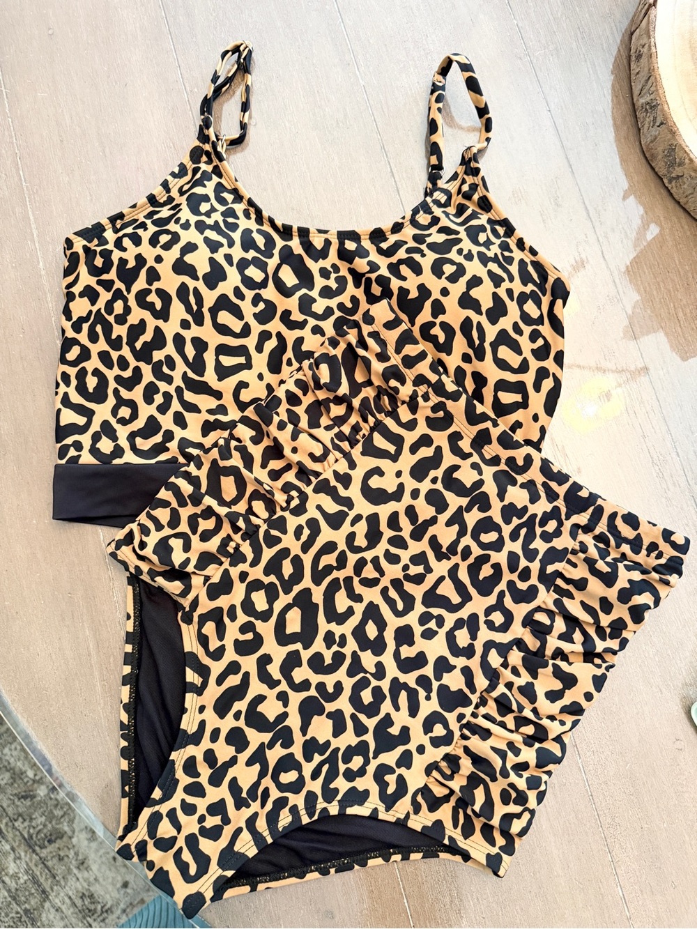 Coral Reef Leopard Swim Set‎ S/XS